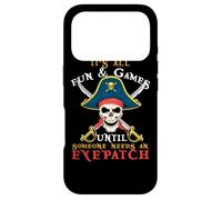 Custodia per iPhone 17 Pro È tutto divertente e giochi fino a quando qualcuno ha bisogno di un pirata Eyepatch