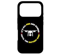 Custodia per iPhone 17 Pro E 'tutto divertimento e giochi fino a quando la batteria muore Drone