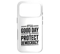 Custodia per iPhone 17 Pro È un buon giorno per proteggere la democrazia attivismo umorismo