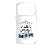 Custodia per iPhone 17 Pro È una cosa Alba che non capiresti divertente nome Alba
