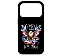 Custodia per iPhone 17 Pro Eagle and Flag 250 Years 1776-2026 250th Birthday