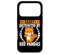 Custodia per iPhone 17 Pro Easily Distracted by Red Pandas Funny Cute Kawaii Red Panda