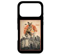 Custodia per iPhone 17 Pro Easter Bunny Funny Japanese Kaiju Egg Hunt Joke