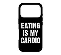 Custodia per iPhone 17 Pro Eating Is My Cardio
