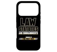 Custodia per iPhone 17 Pro Ebraico Israelita Abbigliamento per Donne Legge Statuti Comandamento