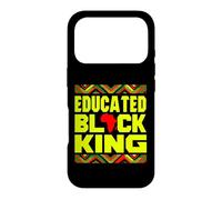 Custodia per iPhone 17 Pro Educated Black King African Pride Empowerment Graphic