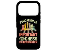 Custodia per iPhone 17 Pro Education Is Important But Chess Is Importanter