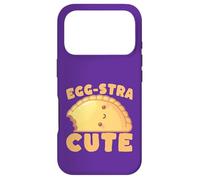 Custodia per iPhone 17 Pro Egg-stra Carino Kawaii Egg Tart Pun Foodie