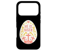 Custodia per iPhone 17 Pro Egli è risorto uovo di Pasqua - Gesù Cristo Resurrezione
