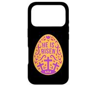 Custodia per iPhone 17 Pro Egli è risorto uovo di Pasqua - Gesù Cristo Resurrezione