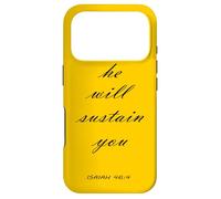 Custodia per iPhone 17 Pro Egli ti sosterrà Isaia 46:4