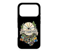 Custodia per iPhone 17 Pro EIGHT STRAND READY Kumihimo Disco Intreccio Bobine