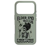 Custodia per iPhone 17 Pro Elder Emo Club Skeleton Nostalgia Non Era una Fase Mamma