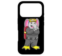 Custodia per iPhone 17 Pro Elefante Subacqueo Occhialini da nuoto Immersione