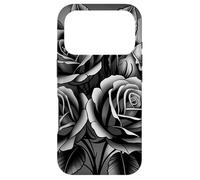 Custodia per iPhone 17 Pro Elegante design con rosa nera