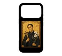 Custodia per iPhone 17 Pro Elegante Icona Cattolica di San Gerardo Majella