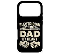 Custodia per iPhone 17 Pro Elettricista di professione Dad By Heart Festa del papà