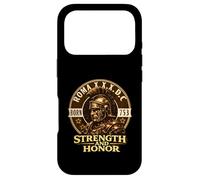 Custodia per iPhone 17 Pro Elmo Centurione Romano Forza Onore Antica Roma 753 AC