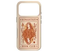 Custodia per iPhone 17 Pro Emblema Regina Club Libro Romantasy
