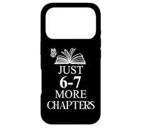 Custodia per iPhone 17 Pro English Teacher 67 Book Just One More Chapter 6-7 Reading