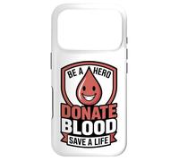 Custodia per iPhone 17 Pro Eroe dona sangue Save A Life Donatore Sostegno