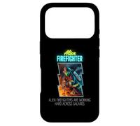 Custodia per iPhone 17 Pro Eroi alieni Spacecore dei pompieri attraverso le galassie