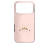 Custodia per iPhone 17 Pro Esoteric Minimalist Moon Phases - Abstract Pink Moon Phases