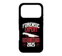 Custodia per iPhone 17 Pro Esperto forense dalla nascita 2025 Compleanno a tema True Crime