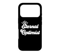 Custodia per iPhone 17 Pro Eternal Optimist Team Optimistic Sign Inspirational Message