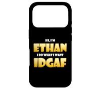 Custodia per iPhone 17 Pro Ethan Costume IDGAF Funny Meme Halloween Costume For Ethans