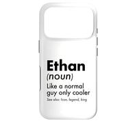 Custodia per iPhone 17 Pro Ethan Like A Normal Guy Only Cooler Legend King Nome