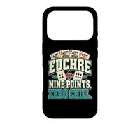 Custodia per iPhone 17 Pro Euchre Gioco di Carte Euchre Nine Points Zero Chill, Giocatore di Carte