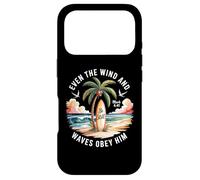 Custodia per iPhone 17 Pro Even The Wind And The Waves Obey Him Mark 4:41 Christian