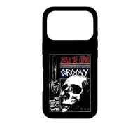 Custodia per iPhone 17 Pro Evil Dead Horror Movie Groovy Skull Chainsaw Halloween