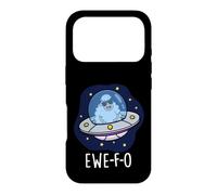 Custodia per iPhone 17 Pro Ewe-F-O Divertente gioco di parole UFO