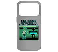 Custodia per iPhone 17 Pro Expecting Dad Gamer New Boss Sleep Schedule