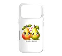 Custodia per iPhone 17 Pro Facciamo un ottimo gioco di parole di coppia con pera e frutta carina