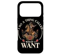 Custodia per iPhone 17 Pro Faccio una cosa chiamata quello che voglio Cowgirl Rodeo Horseback