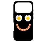 Custodia per iPhone 17 Pro Face Eggs And Bacon Ham Breakfast Smile