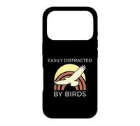 Custodia per iPhone 17 Pro Facilmente distratto dagli uccelli ornitologia Wildlife Birder
