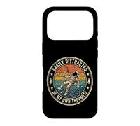 Custodia per iPhone 17 Pro Facilmente distratto dai miei pensieri ADHD Astronaut Space