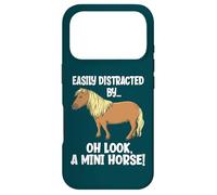 Custodia per iPhone 17 Pro Facilmente distratto Oh Look A Mini Horse Divertente Cavallo in miniatura