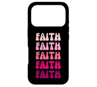 Custodia per iPhone 17 Pro Faith Retro Stack Design