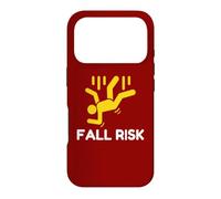 Custodia per iPhone 17 Pro Fall Risk Balance Issues Funny Fall Risk