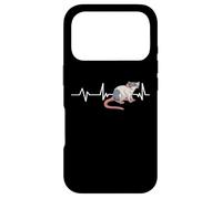 Custodia per iPhone 17 Pro Fancy Pet Rat Heartbeat EKG Stuff Accessories Pulse Line