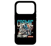 Custodia per iPhone 17 Pro Fantascienza Cosmic Space Corps Alien Warrior Battalion