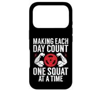 Custodia per iPhone 17 Pro Fare in modo che ogni giorno conti uno Squat alla volta Personal Trainer