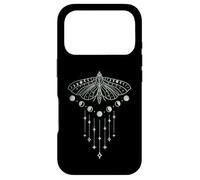 Custodia per iPhone 17 Pro Fasi lunari della falena mistica - Astrologia Esoterica Amante della Luna