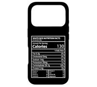 Custodia per iPhone 17 Pro Fatti nutrizionali del riso bianco Progettazione informativa della tabella alimentare