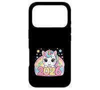 Custodia per iPhone 17 Pro Felice Anno Nuovo 2026 Unicorn Lovers Magical Vibes